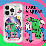 『TAKE A BREAK』MagSafe対応 iPhoneケース