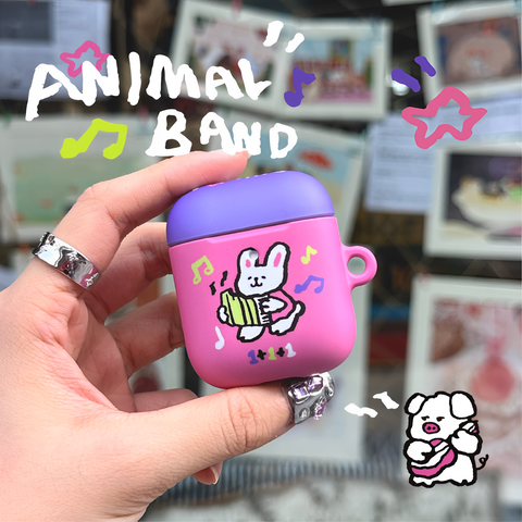 『ANIMAL BAND』AirPodsケース