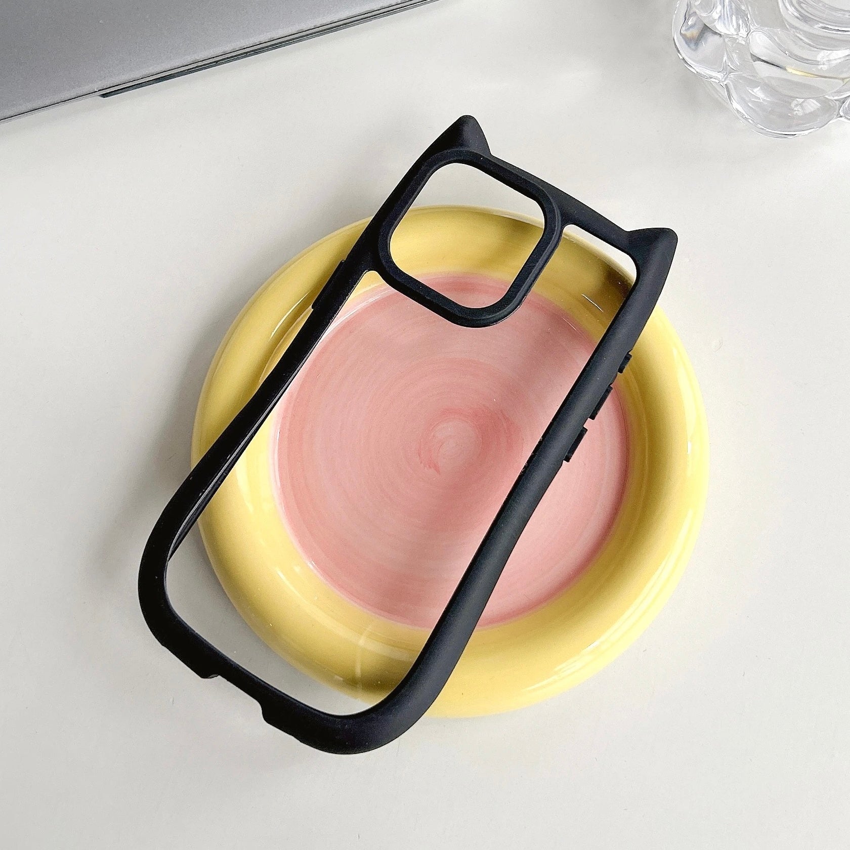 [WEB exclusive] Pastel cat ears case / R1840