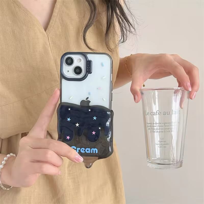 [WEB exclusive] Melted cream pop case / R1844