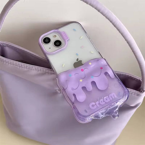 [WEB exclusive] Melted cream pop case / R1844