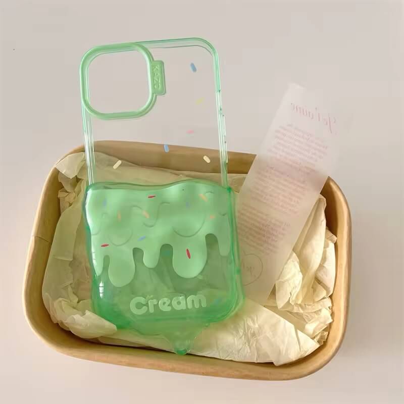 [WEB exclusive] Melted cream pop case / R1844