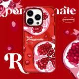 『Red pomegranate』MagSafe対応 iPhoneケース