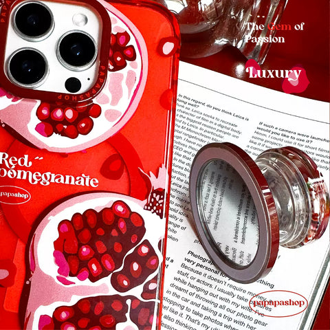 『Red pomegranate』MagSafe対応 iPhoneケース