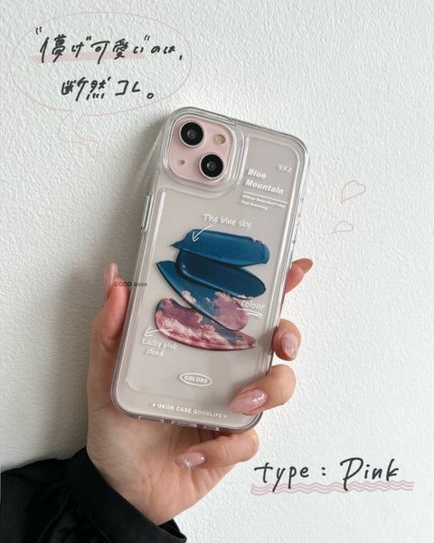 【イクスピアリ店限定】Skyペイントケース / R1749 - COCO case