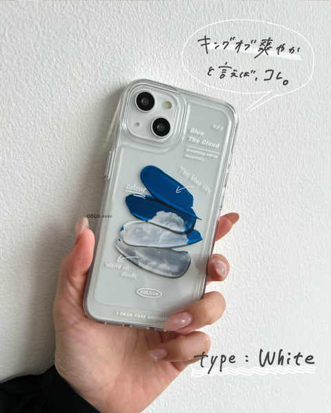 【イクスピアリ店限定】Skyペイントケース / R1749 - COCO case